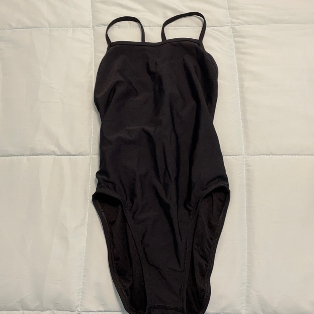Jolyn Black Tie Back Onesie. Size 28.